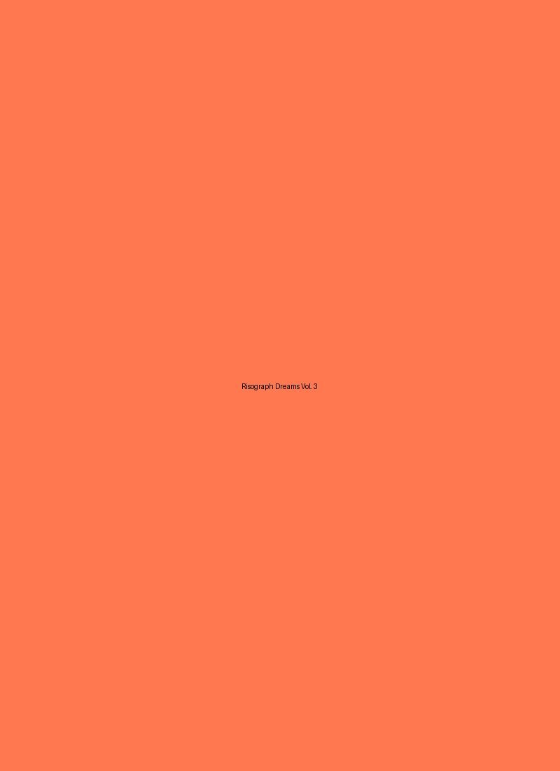 [example] Risograph Dreams Vol. 3